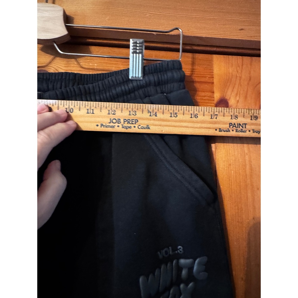 WHITE FOX Vol 3 Black Sweatpants Joggers Lounge Pants XL - Picture 8 of 8
